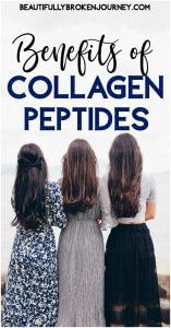 Collagen is a protein found in the human body and as we age our collagen production decreases. I began taking collagen peptides to reap the many health benefits it provides.