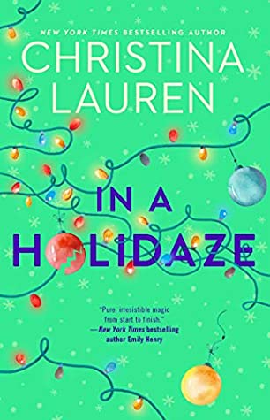 The book cover for In a Holidaze